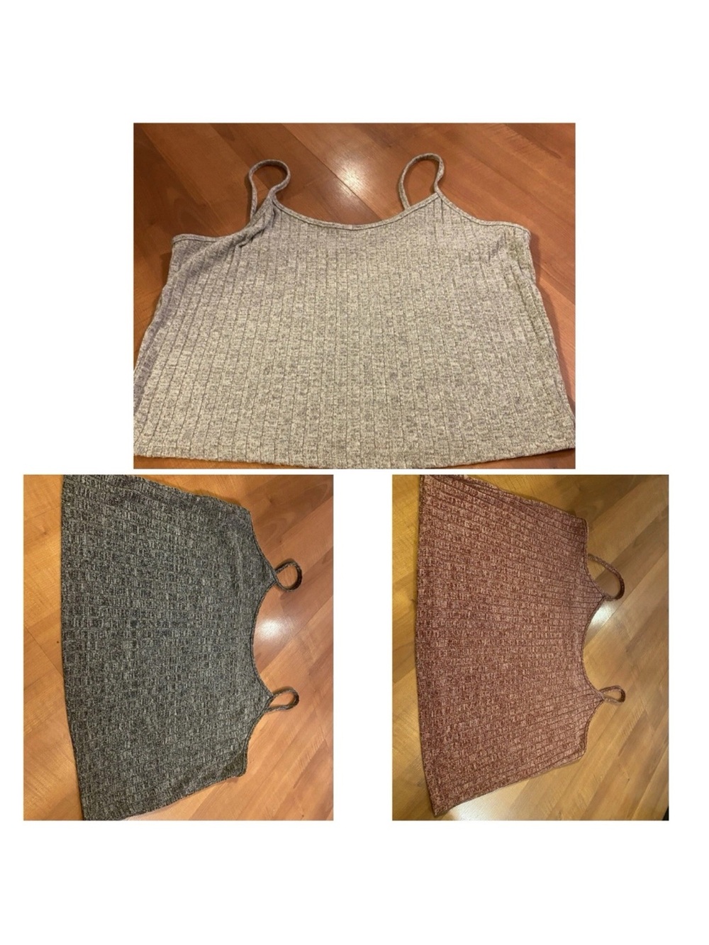 Lot Of (3) 3xL Tank Tops crop